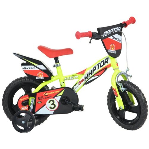  Dječji bicikl 16" Raptor žuti Dino Bikes Cijene