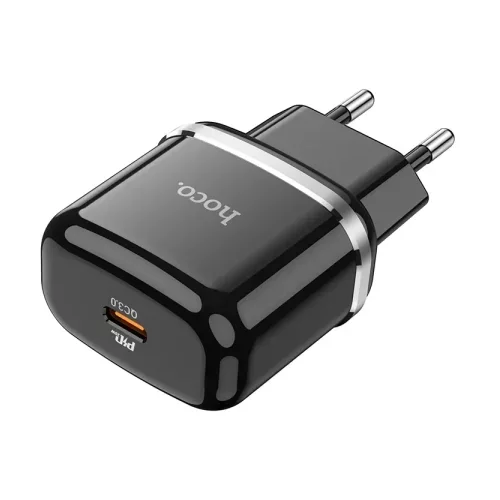 hoco. charger Type C PD 20W Fast Charge Victorious N24 black