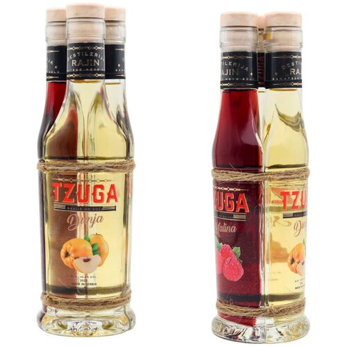 Tzuga Rakija 3u1, Malina, Medica, Dunja, 3x100ml Cene