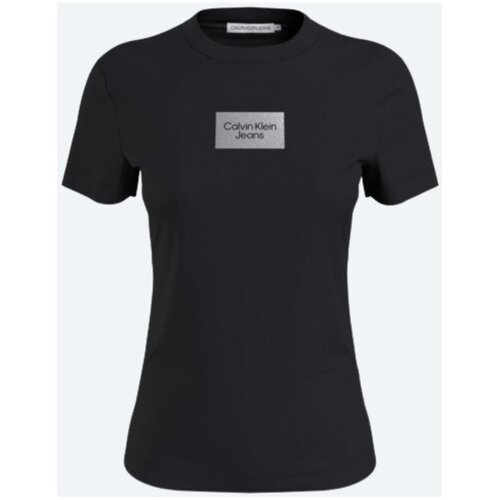 Calvin Klein Jeans Majice &amp;amp; Polo majice - Črna Slike