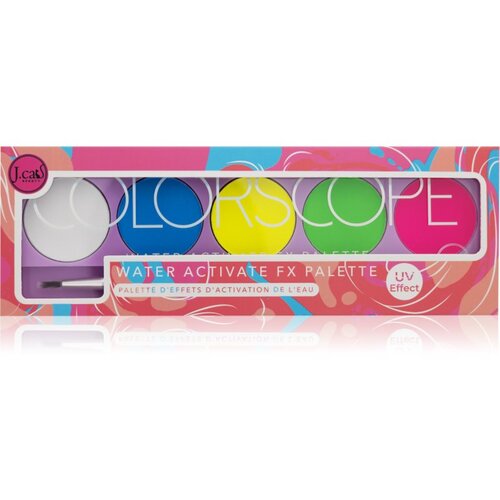 J.Cat Beauty ColorScope paleta za lice s kistom nijansa 102 Bright 5 g Cijene