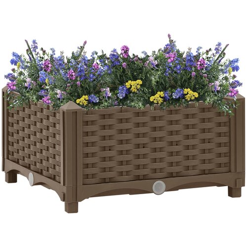 Furnova Visoka greda 40x40x23 cm polipropilen, (21920617) Slike