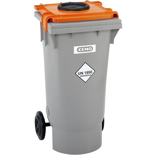Cemo Zbiralnik za razpršilne doze, pomičen, prostornina 120 l, VxŠxG 960 x 498 x 554 mm Cene