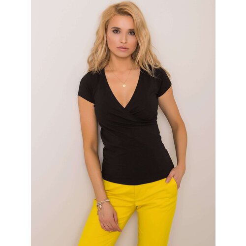 RUE PARIS T-shirt-RV-TS-5636.03X-black Cene