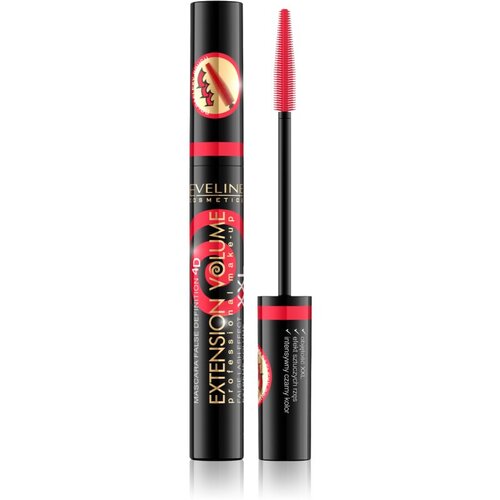 Eveline Cosmetics Extension Volume maskara za ekstra volumen z učinkom umetnih trepalnic odtenek Black 10 ml Cene