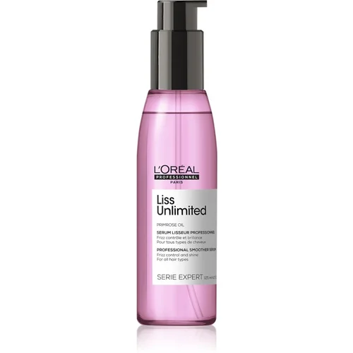 L´Oréal Paris Serie Expert Liss Unlimited serum za zaglađivanje za neposlušnu kosu 125 ml