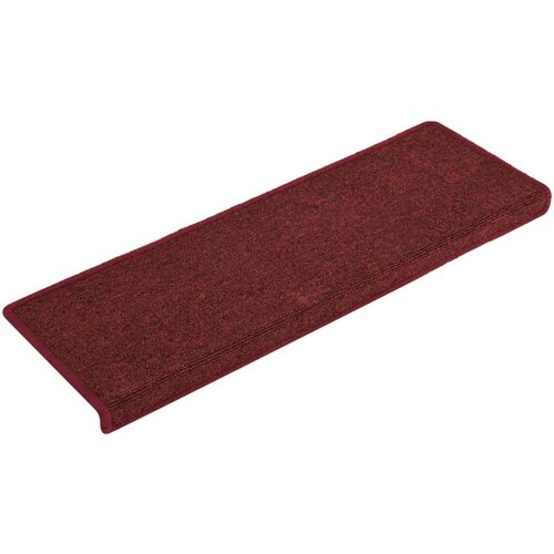  Tepisi za stepenice 15 kom 65x21x4 cm mat crveni Slike