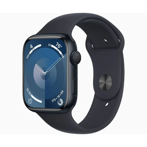 Apple Watch Series 9 45mm Midnight Al Midnight SB M/L GPS