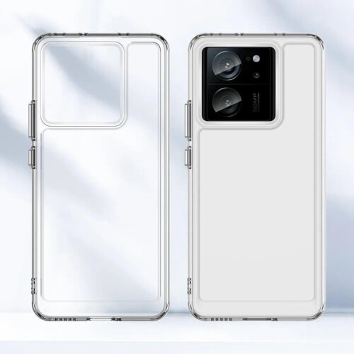 Onasi Ultra tanek silikonski ovitek za Xiaomi 13T - prozoren Cene
