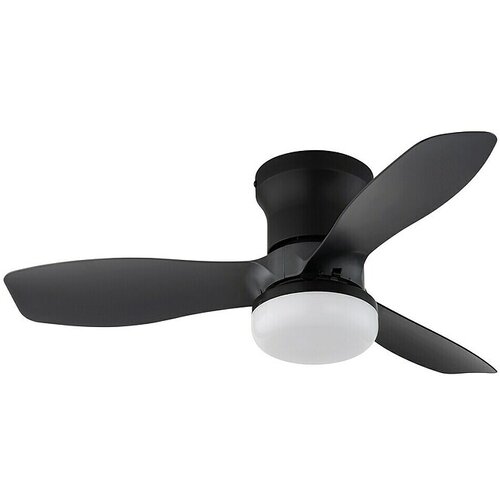 Globo 03669 - Prigu&amp;scaron;iva stropni ventilator IRWIN LED/15W/230V 2700-6500K crna+daljinski upravljač Slike