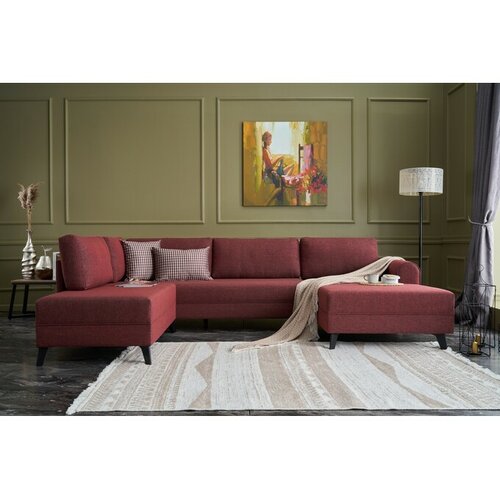 Atelier Del Sofa ugaona sofa Belen - Claret Crvena Slike