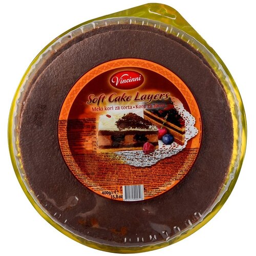 Vincinni Kore za tortu tamne okrugle 400g Slike