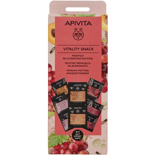 Apivita Express Beauty Vitality rutina, 4+1 PROMO Slike