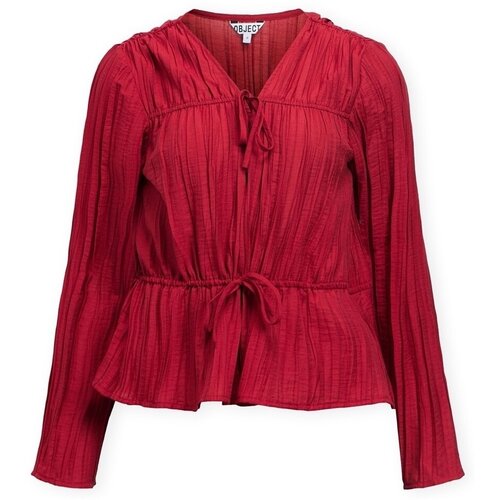 .OBJECT Topi & Bluze Top Brea Re - Karanda Red Rdeča Cene