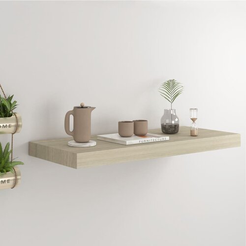 VidaXL Stenska polica barva hrasta 60x23,5x3,8 cm MDF Slike