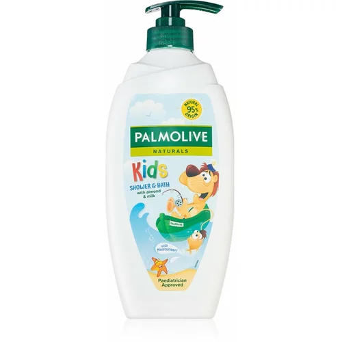 Palmolive Naturals Kids kremasti gel za prhanje za otroško kožo z dozirno črpalko