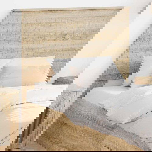 vidaXL Uzglavlje s uzglavljem Sonoma hrast 90 cm Konstruirano drvo Cijene