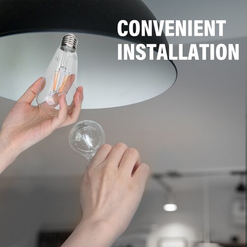 Aigostar led sijalica filament ST64 E27/4W/230V 2700K Slike
