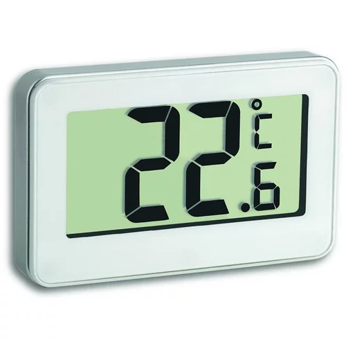 Termometar digitalni termometer (za notranjo uporabo, plastičen, bel)