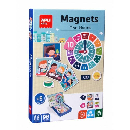 Apli kids Igra sa magnetima - gledanje na sat Slike