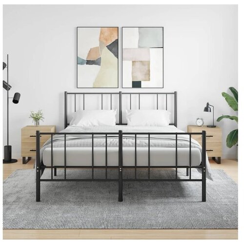 vidaXL Noćni ormarići 2 kom boja hrasta 40x35x47 5cm konstruirano drvo Cijene