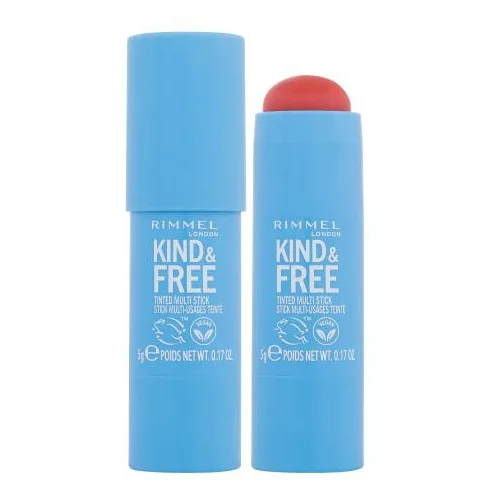 Rimmel London Kind & Free Tinted Multi Stick rumenilo 5 g Nijansa 004 tangerine dream