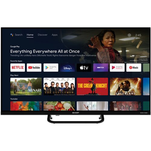 Sharp | 32FH8E | 32 (81cm) | Smart TV | Android 11 | FHD | Black Cijene