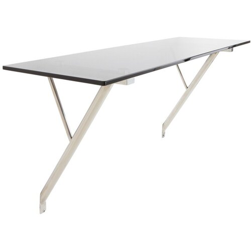 Jotex Stenska stenska pisalna miza s stekleno mizno plo&scaron;čo 40x120 cm Kullaberg &ndash; Cene