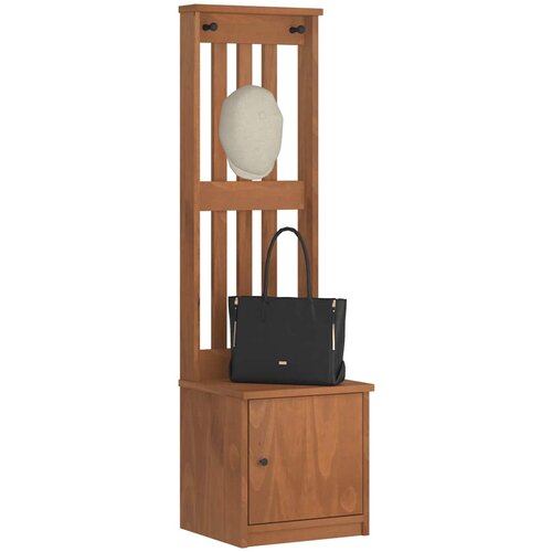 vidaXL Drvo za dvoranu SANDENS 45x40x159,5 cm puno drvo bor Cijene