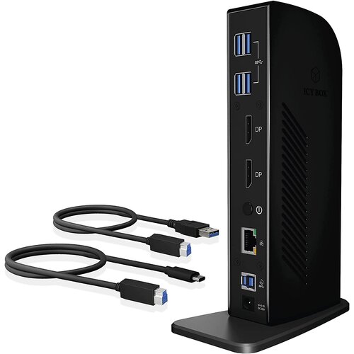 Icybox IB-DK2242AC Multi-Docking USB-C priklopna postaja Slike