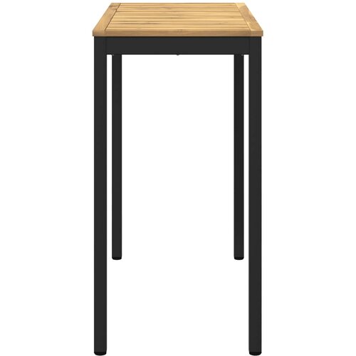  Stol za bar u vrtu Bijela i crna 108,5 x 55 x 105 cm Slike