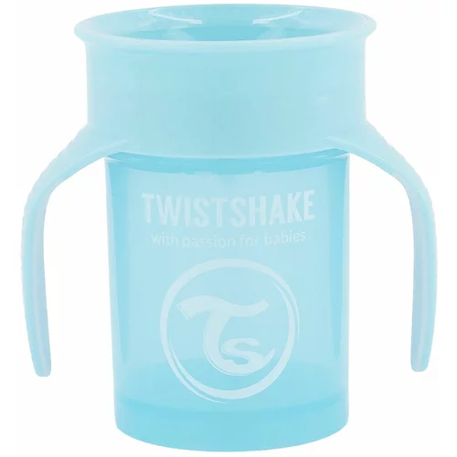 Twistshake ostali pripomočki za hranjenje lonček za učenje pitja 360, 230 ml blue