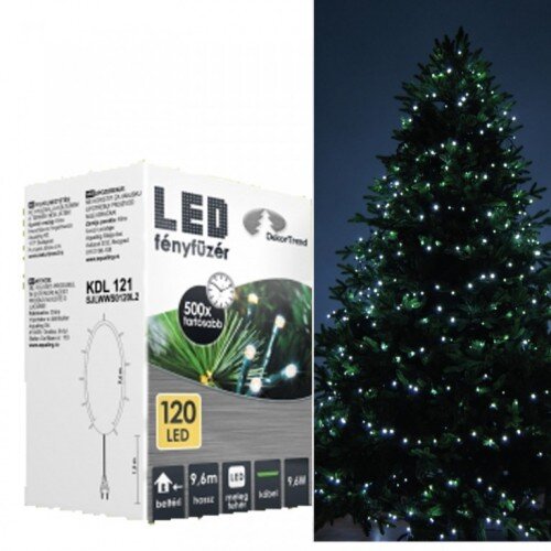 Novogodišnje hladno bele led lampice 120 sijalica Slike
