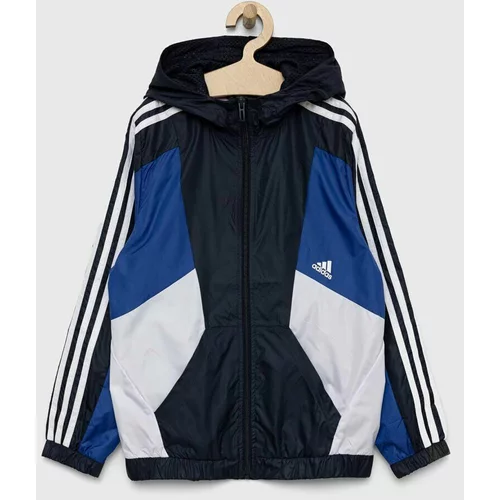Adidas Dječja jakna U 3S CB WB boja: tamno plava