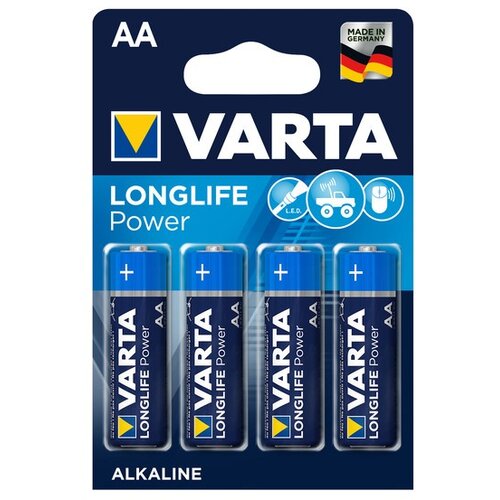 Varta LongLife Power baterija AA, 4 kom Slike