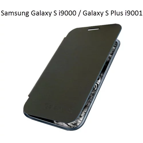  Preklopni ovitek / etui / zaščita za Samsung Galaxy S i9000 / S Plus i9001 - črni