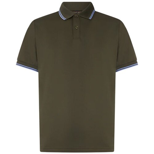 Save The Duck Polo majice kratki rokavi DR0136MPIQU22 Zelena Slike