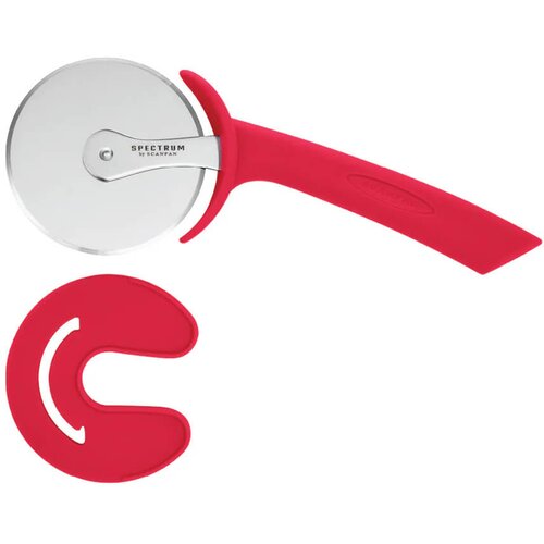 SCANPAN Kolesce za pizzo Spectrum / rdeče / inox, PP, (5000256469) Slike