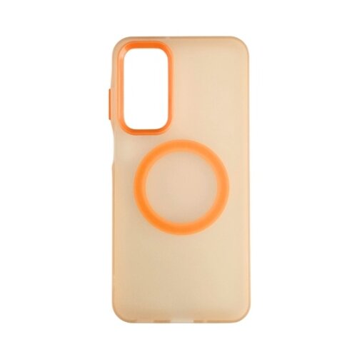  silikonska futrola magsafe fluro color samsung A16 narandžasta Cene