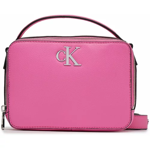 Calvin Klein Jeans Ročna torba Minimal Monogram Camera Bag18 K60K610683 Pink Amour TO5