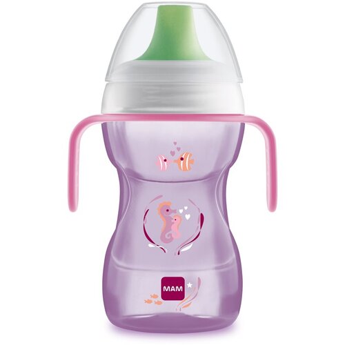 Mam Fun to Drink Cup otroški lonček 8m+ Violet 270 ml Cene