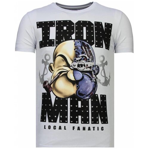 Local Fanatic Majice s kratkimi rokavi 64900670 Bela Slike