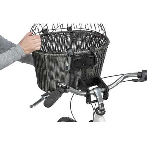 Duvoplus trixie korpa za bicikl sa poklopcem za kućne ljubimce 44x34x41 cm Slike