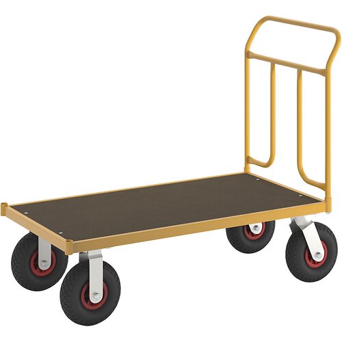 Kongamek ploski voziček KM144, dxšxv 1336 x 650 x 1090 mm, 2 vrtljivi in 2 fiksni kolesi Cene