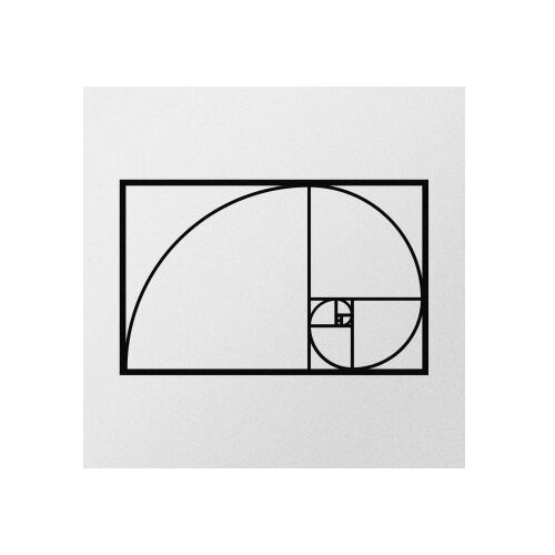 Wallity Zidna dekoracija Zlatni rez, 53x35 cm, 1,2 mm, Crna Slike