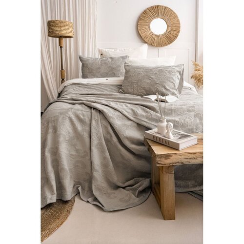  Set prekrivača i jastučnica Italo, 240x260 cm, siva Cijene