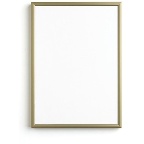 Metalni ram zlatne boje sa pleksiglasom | 29.7x42 cm Slike
