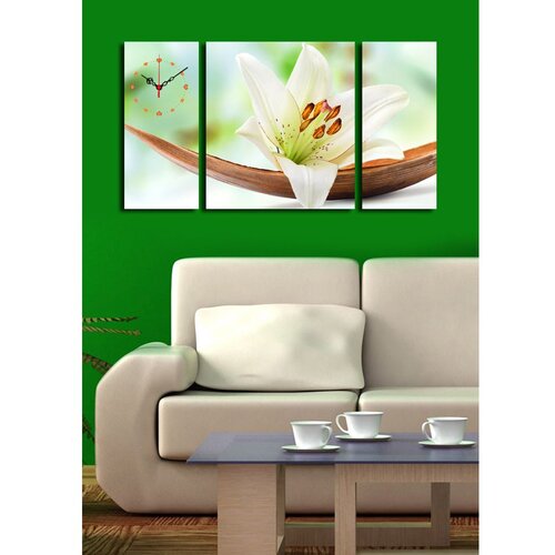 Wallity zidni sat 3P204045CS-3, 84x45 cm, 3 dela Slike