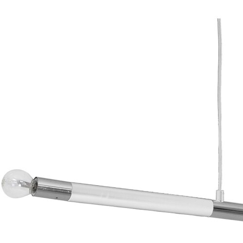  Luster na sajli BASTONE WHITE 2xE14/40W/230V bela/sjajni hrom Slike