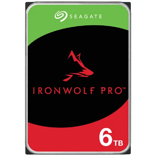 Seagate HDD Ironwolf pro NAS (3.5''/6TB/SATA/rmp 7200) - ST6000NT001